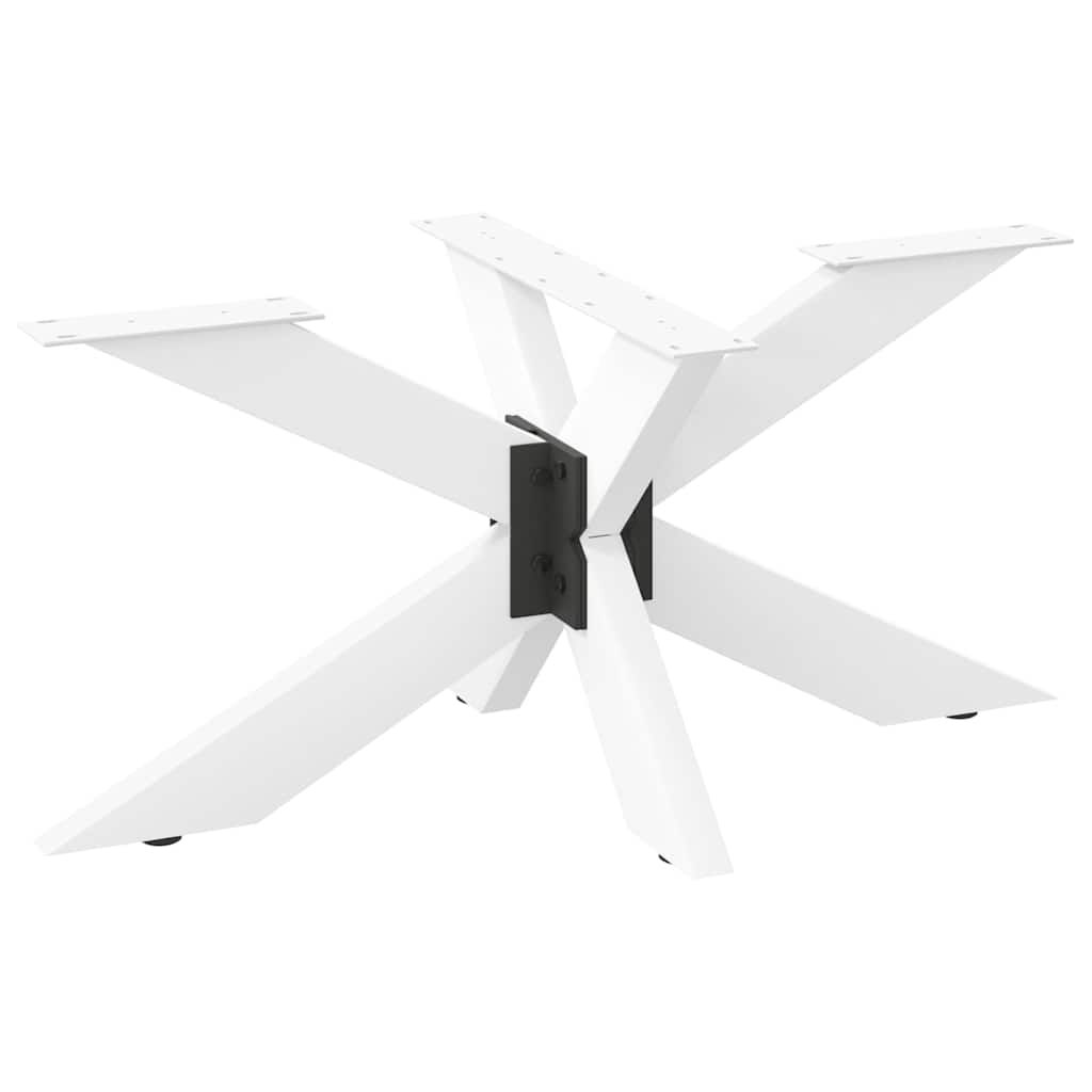 vidaXL Pata para mesa de centro con forma de araña 98 x 58 x (42-43) cm, acero