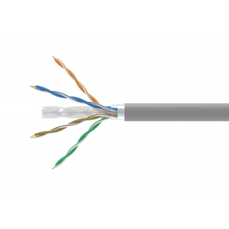 Equip - 404539 cable de red Gris 305 m Cat6 F/UTP (FTP) 404539