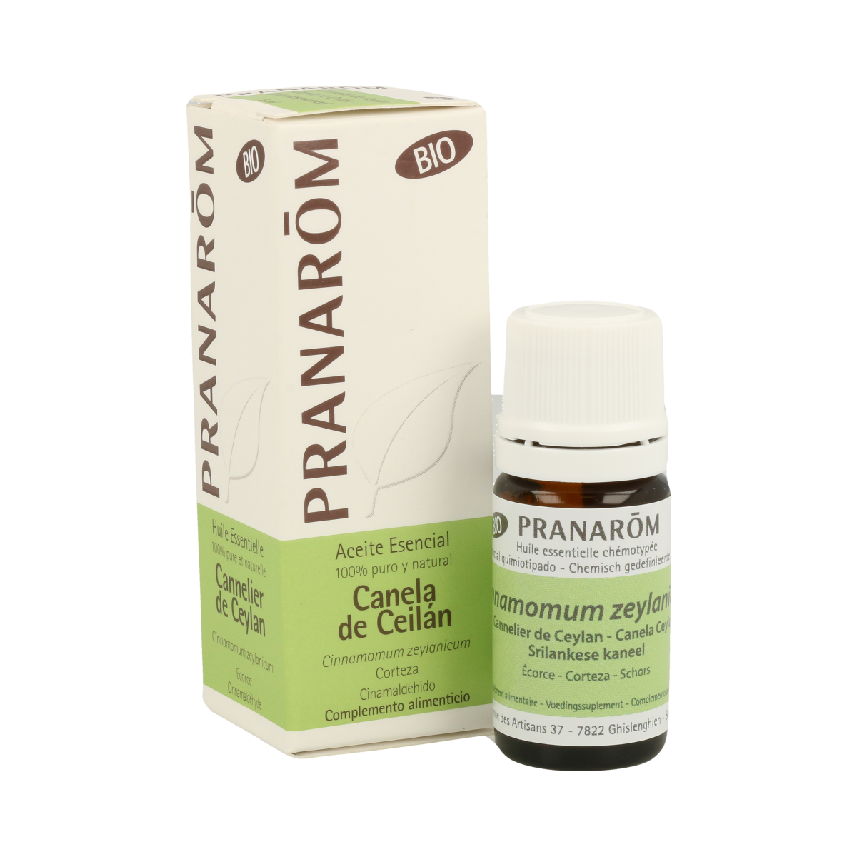 Aceite Esencial de Canela de Ceilán Bio 5 ml de aceite esencial Pranarom