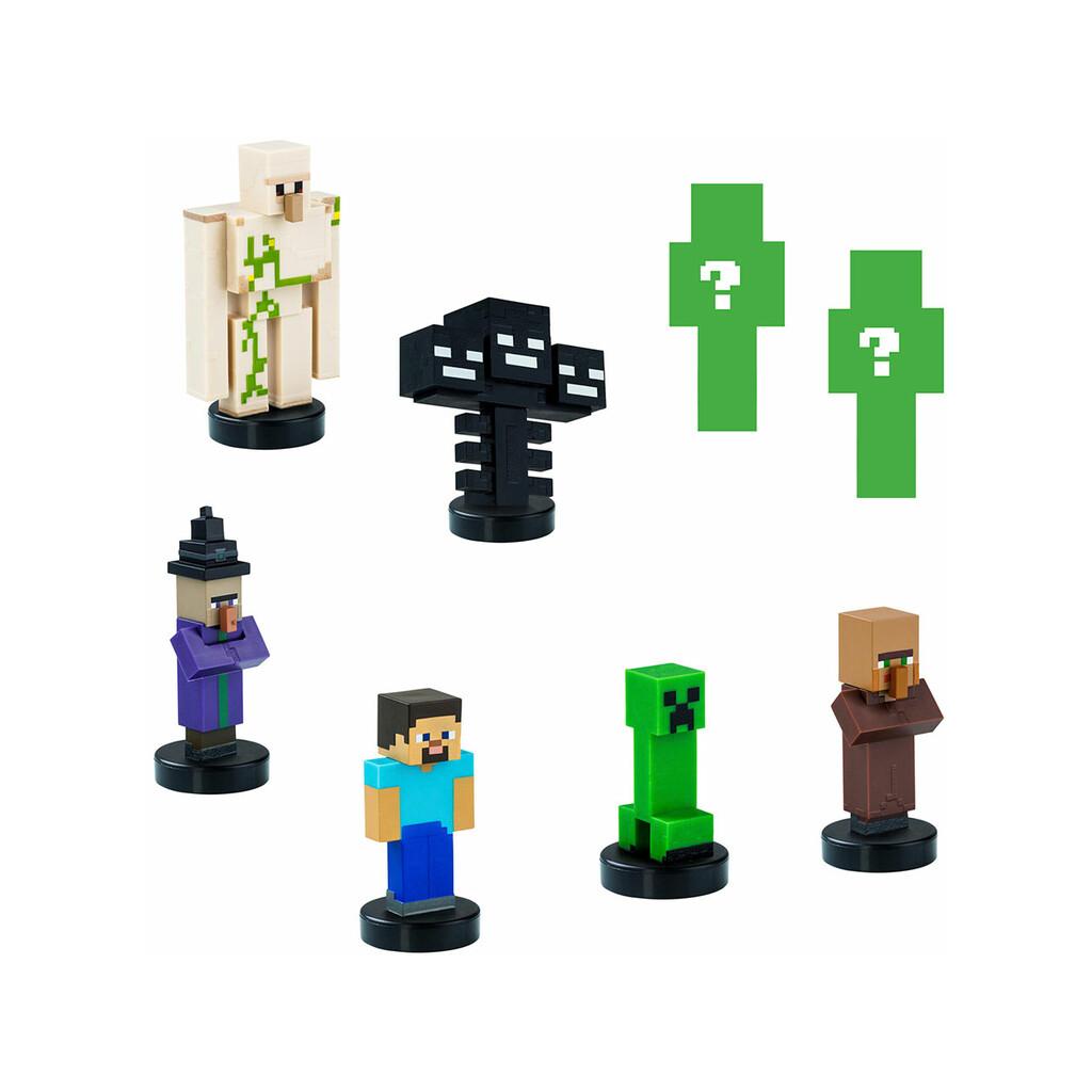 Minecraft Pack Deluxe con 8 Figuras con Sello Universos y figuras en miniatura Bizak