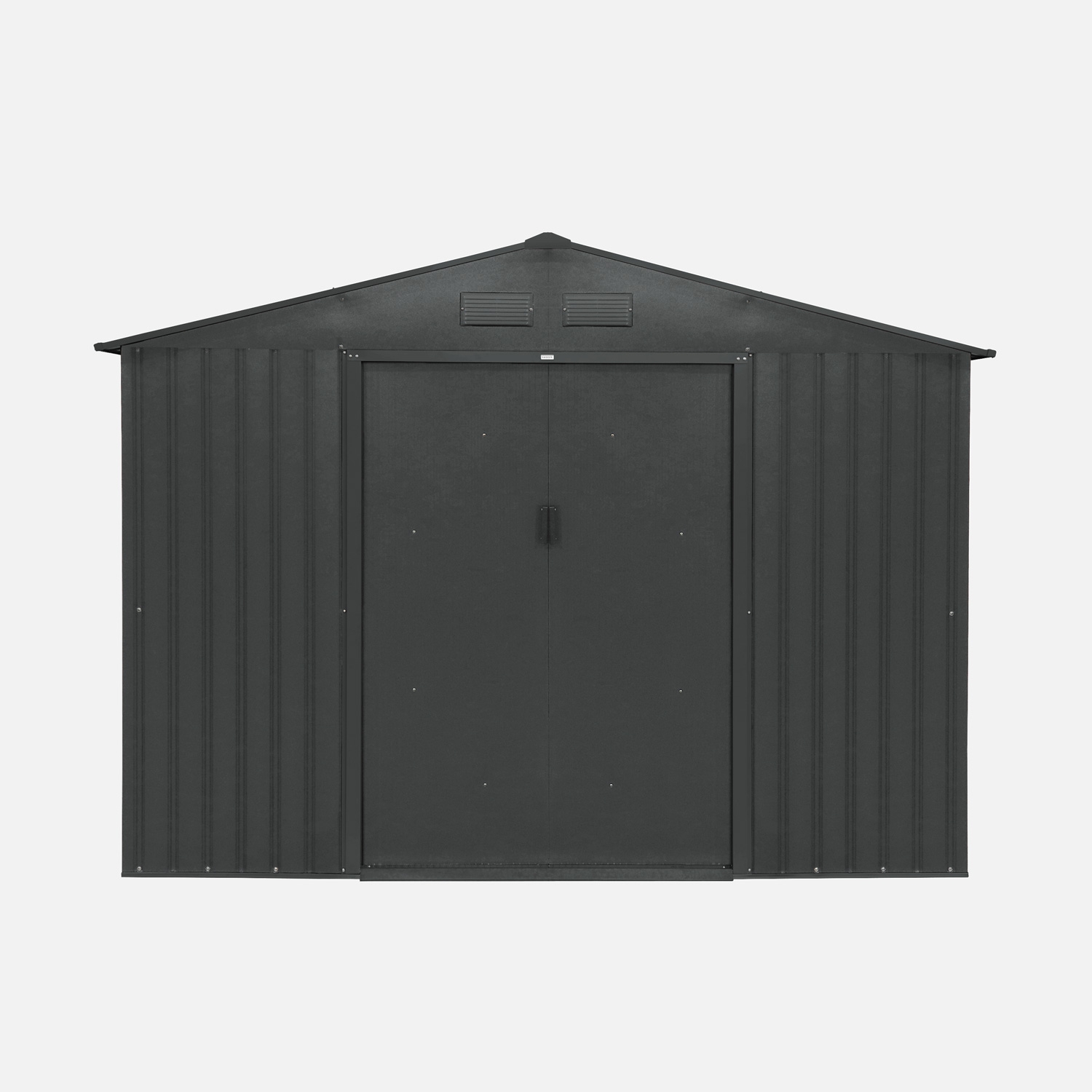 sweeek - Caseta metálica de jardín, 7.06m² , Calaisis , 81x131x187