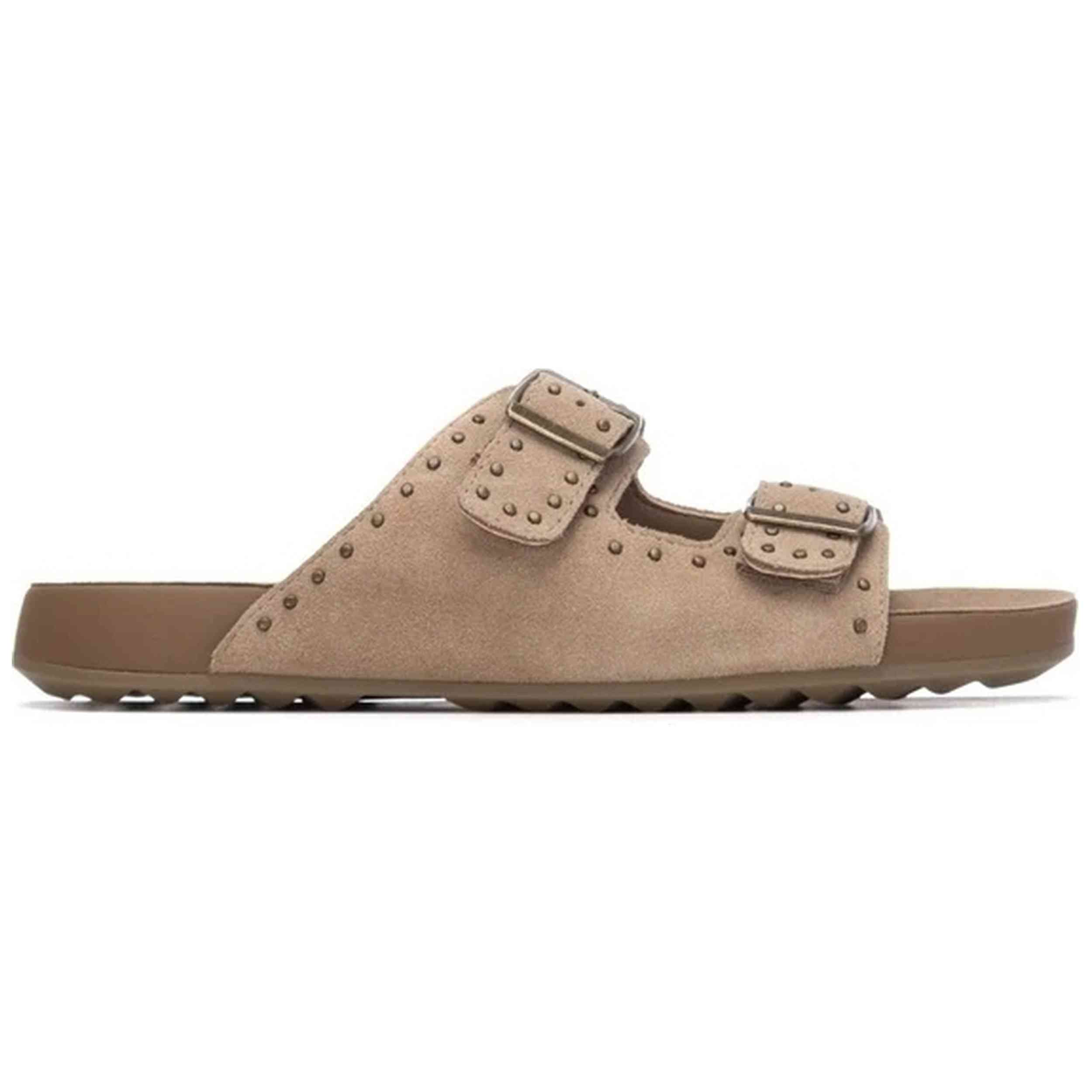 Sandalias Xti modelo Sandalia Plano Bios-Serr. en color Beig