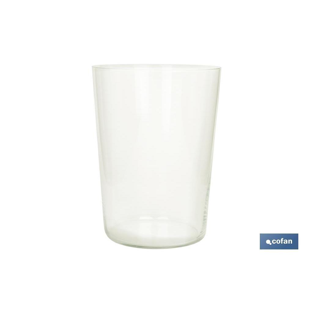 Pack 6 vasos de sidra cristal fino brillante 50 cl