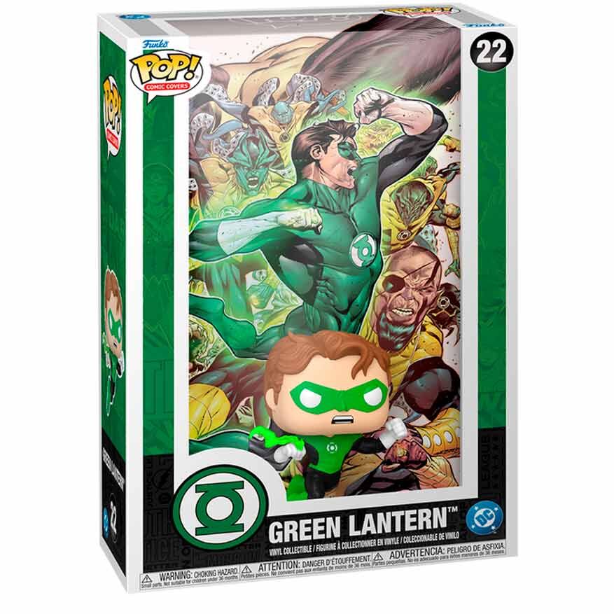 Funko Pop! Comic Cover DC – Green Lantern - DC Comics- Figura de Vinilo Coleccionable - Idea de Regalo - Mercancia Oficial - Juguetes para Niños y Adultos - Cartoons Fans