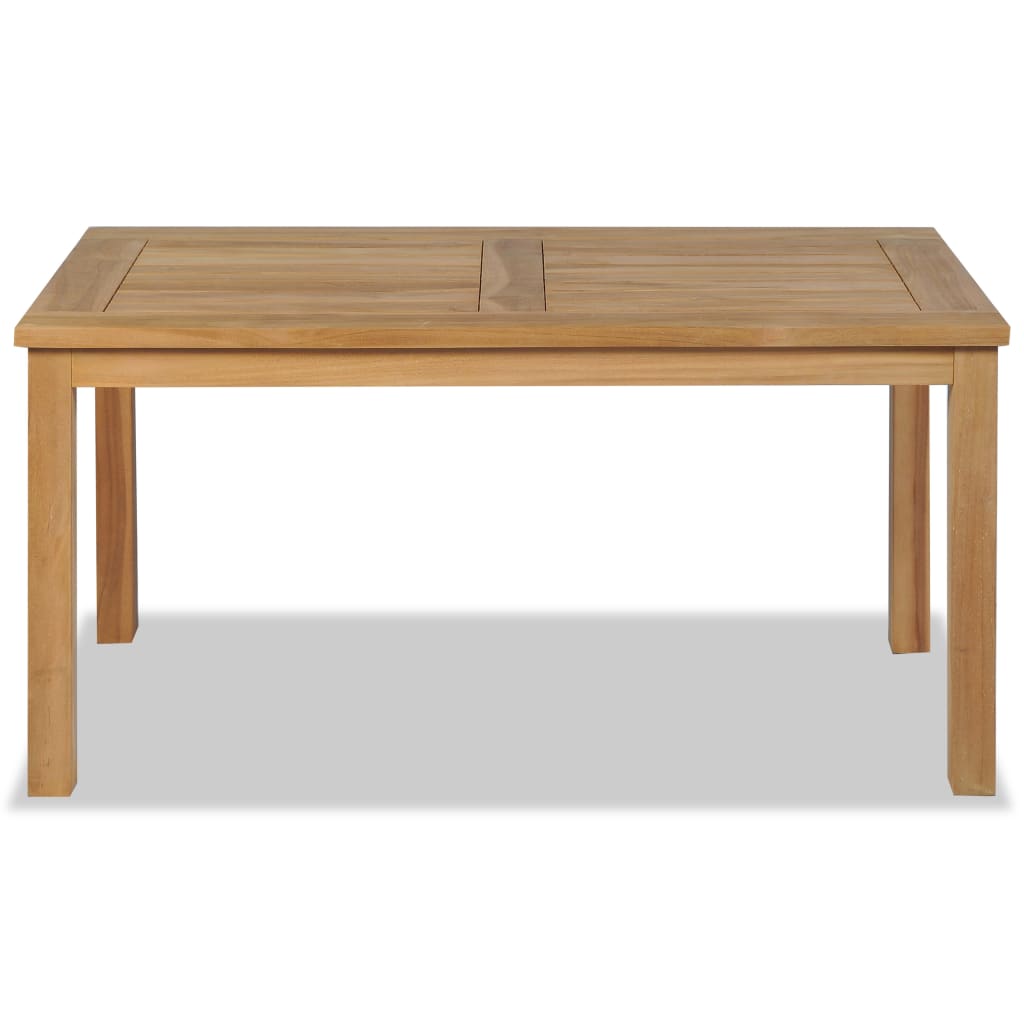 vidaXL Mesa de centro de teca 90x50x45 cm Mesita de Salón o Comedor o Auxiliar Mesa de Café Meuble Salón