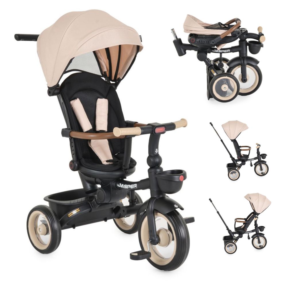 BYOX  Triciclo plegable JASPER de Byox – Desde 10 meses hasta 25 kg