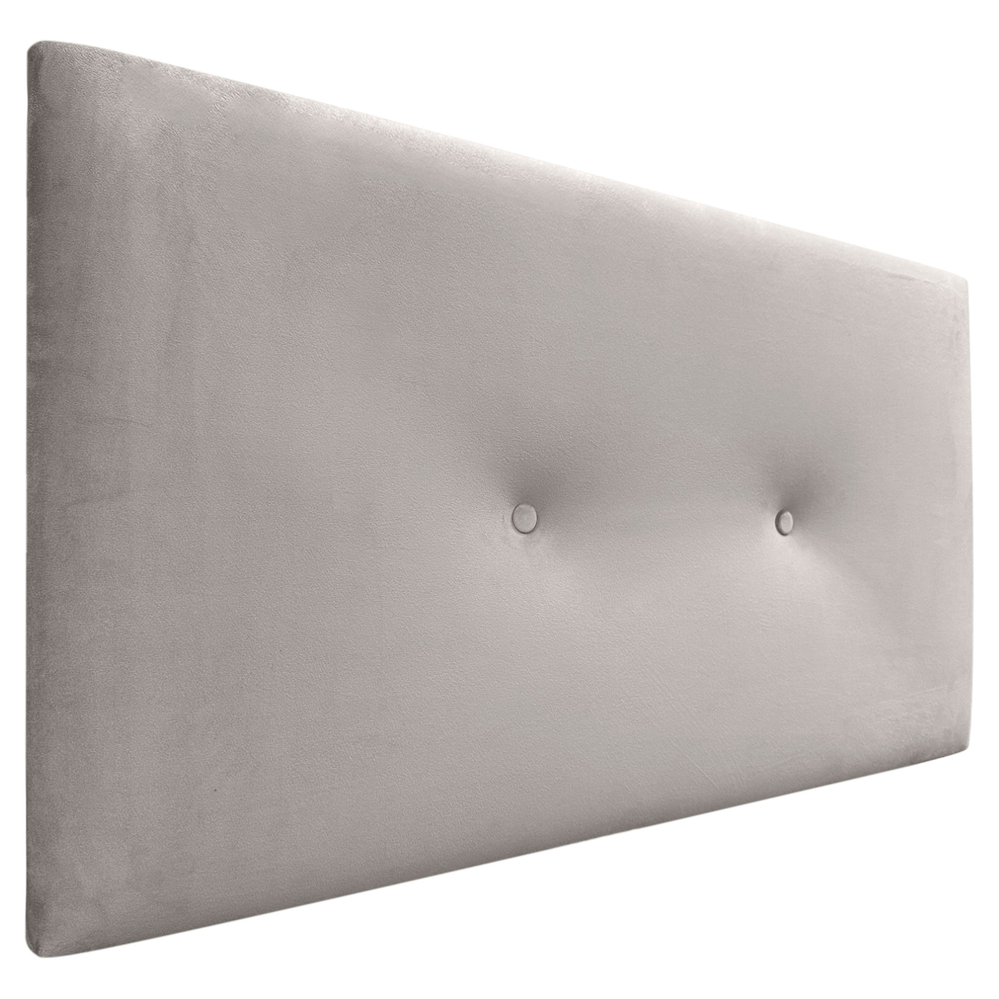 DHOME Cabecero en Terciopelo Liso con Botones Alta Gama Moderno con 4cm Grosor