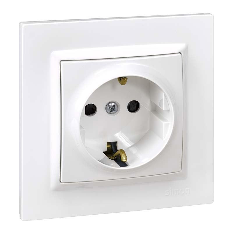 Simon enchufe schuco blanco serie 10 f1090443030