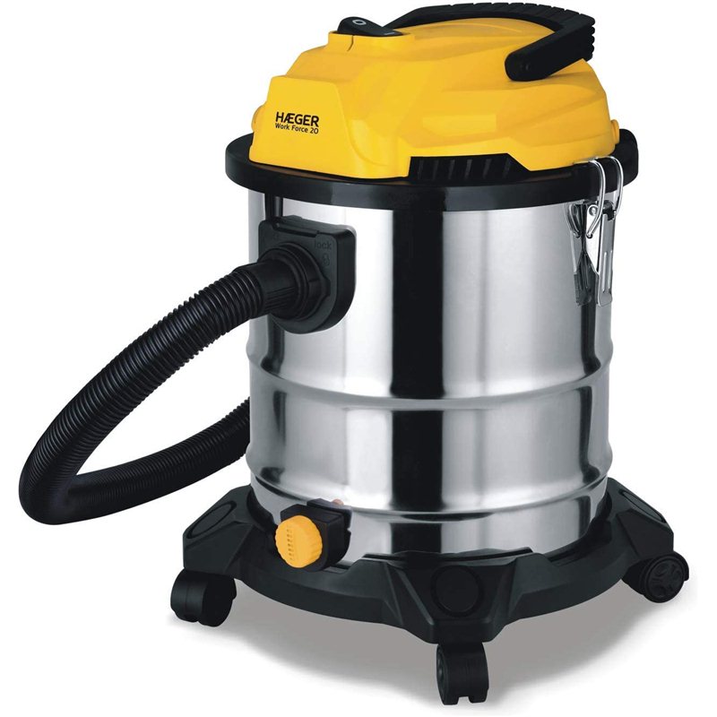 Aspiradora de Sólidos y Líquidos Haeger Work Force, 20L, 1200W