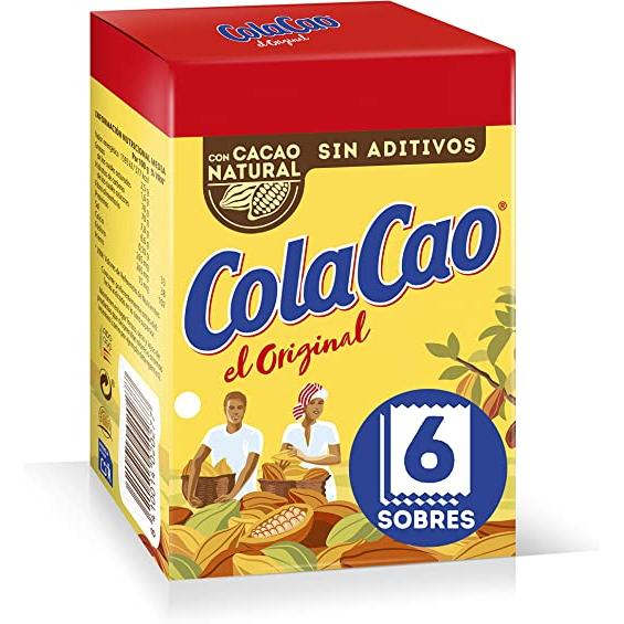ColaCao 0% Azúcares Añadidos: con Cacao Natural - 6 Envases de 500 g en  Formato Ahorro Refill : : Alimentación y bebidas