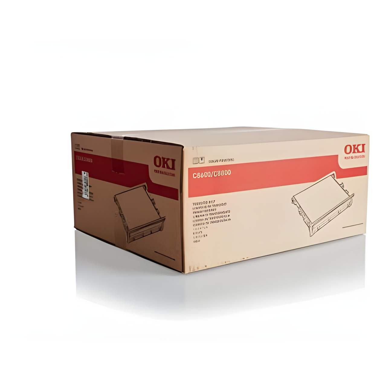 Oki cinturon arrastre papel c8600 / c8800 / mc860 / mc851/  c810 / c830 / c801 / c821 - 80.000 pag.