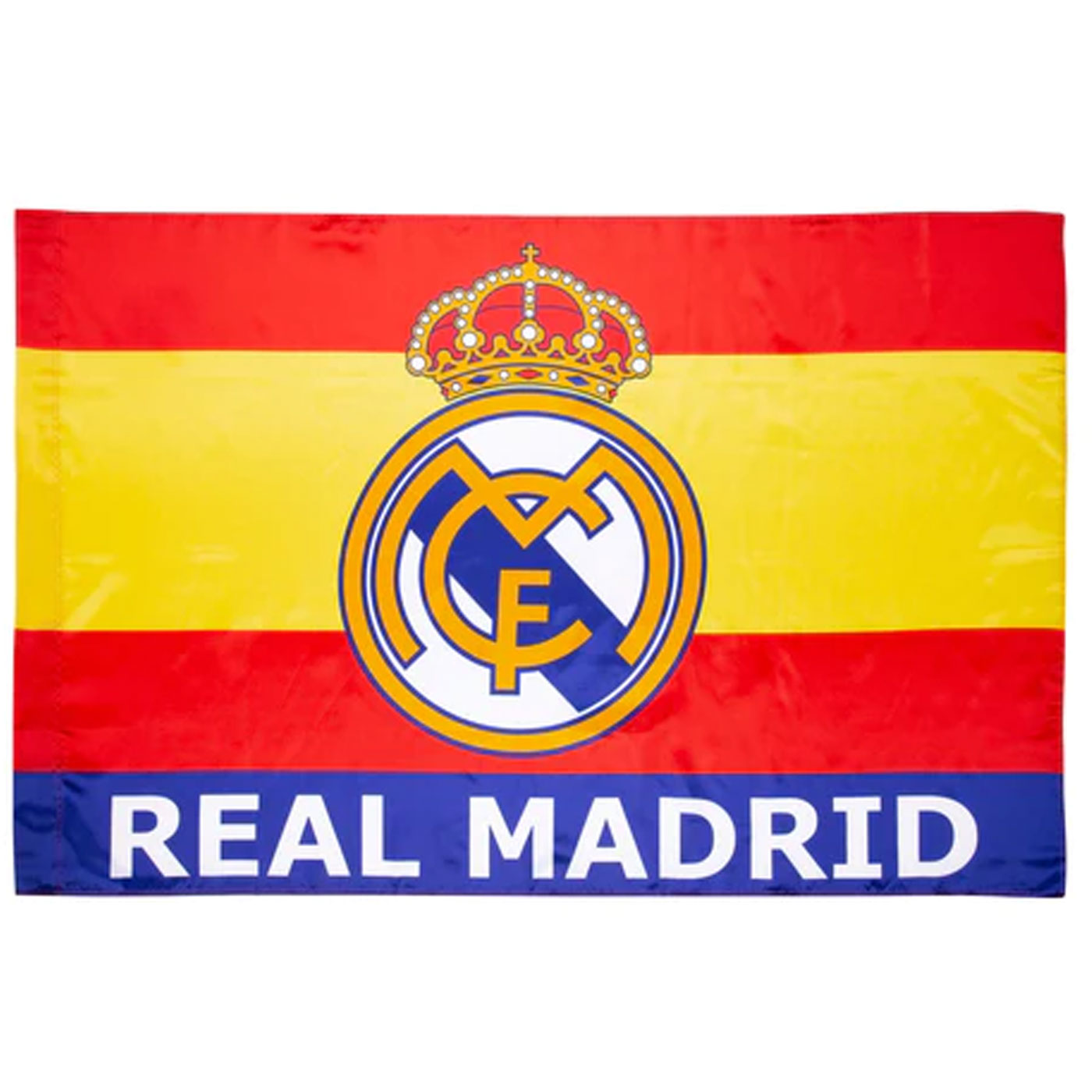 Real Madrid Estuche Portatodo Escudo Bordado Tres Compartimentos