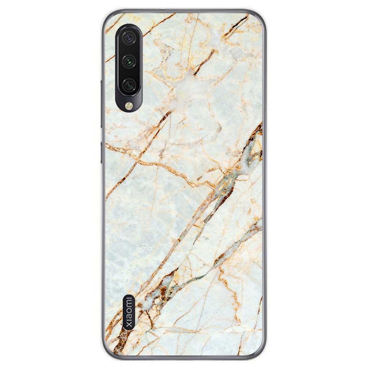 Tumundosmartphone Funda Gel Tpu para Xiaomi Mi A3 diseño Mármol 13 Dibujos