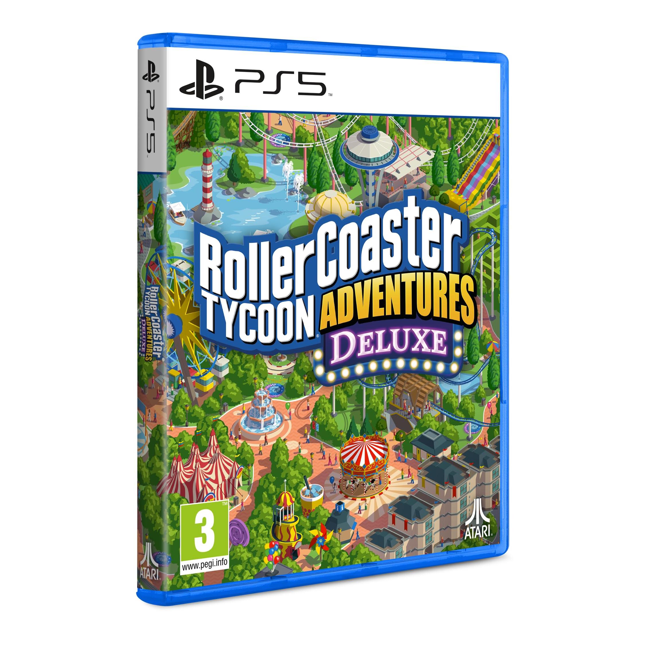 Rollercoaster Tycoon Adventures Deluxe PS5 - [PAL ESP] - Nuevo