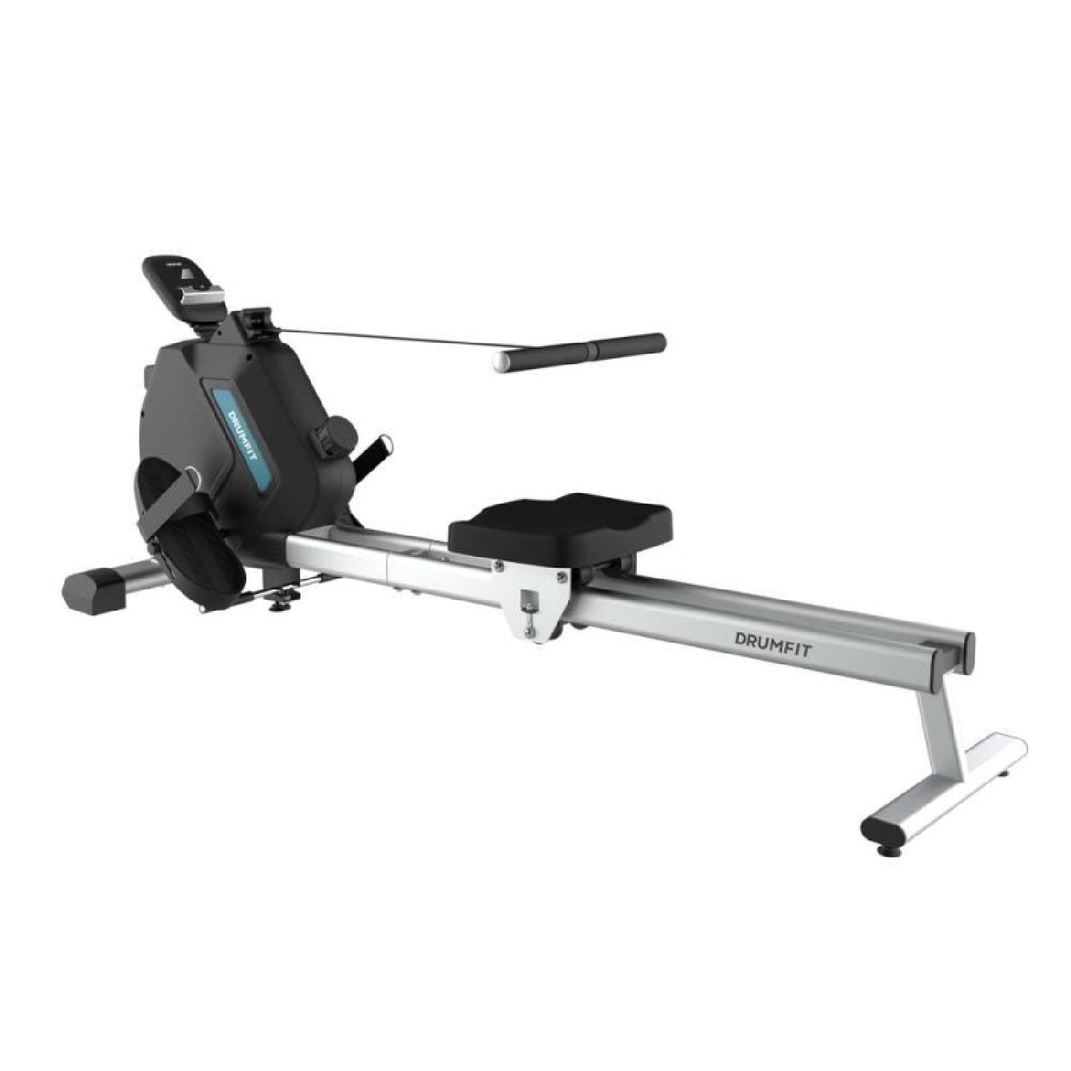 Cecotec Máquina de Remo Plegable con Resistencia Magnética Drumfit Rower 9000 Regatta. 8 Niveles de Intensidad