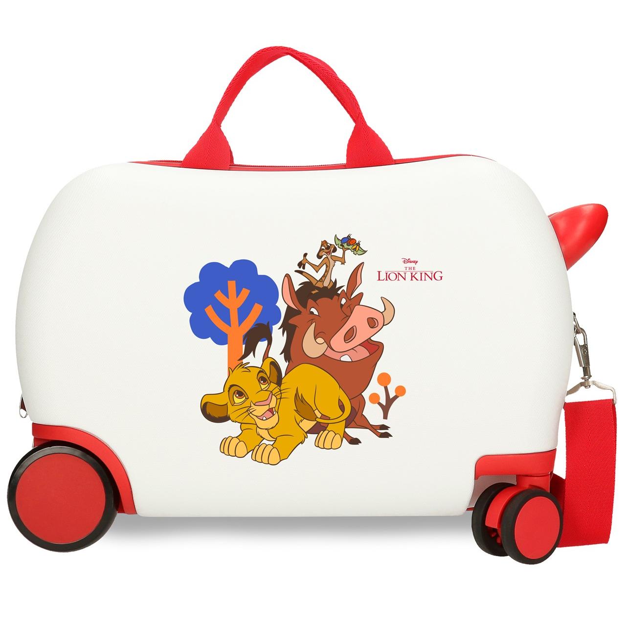 Disney - Maleta infantil 45x31x20 cm, capacidad 24,6 L, ideal para niños de 3 a 6 años y peso máximo 25 kg