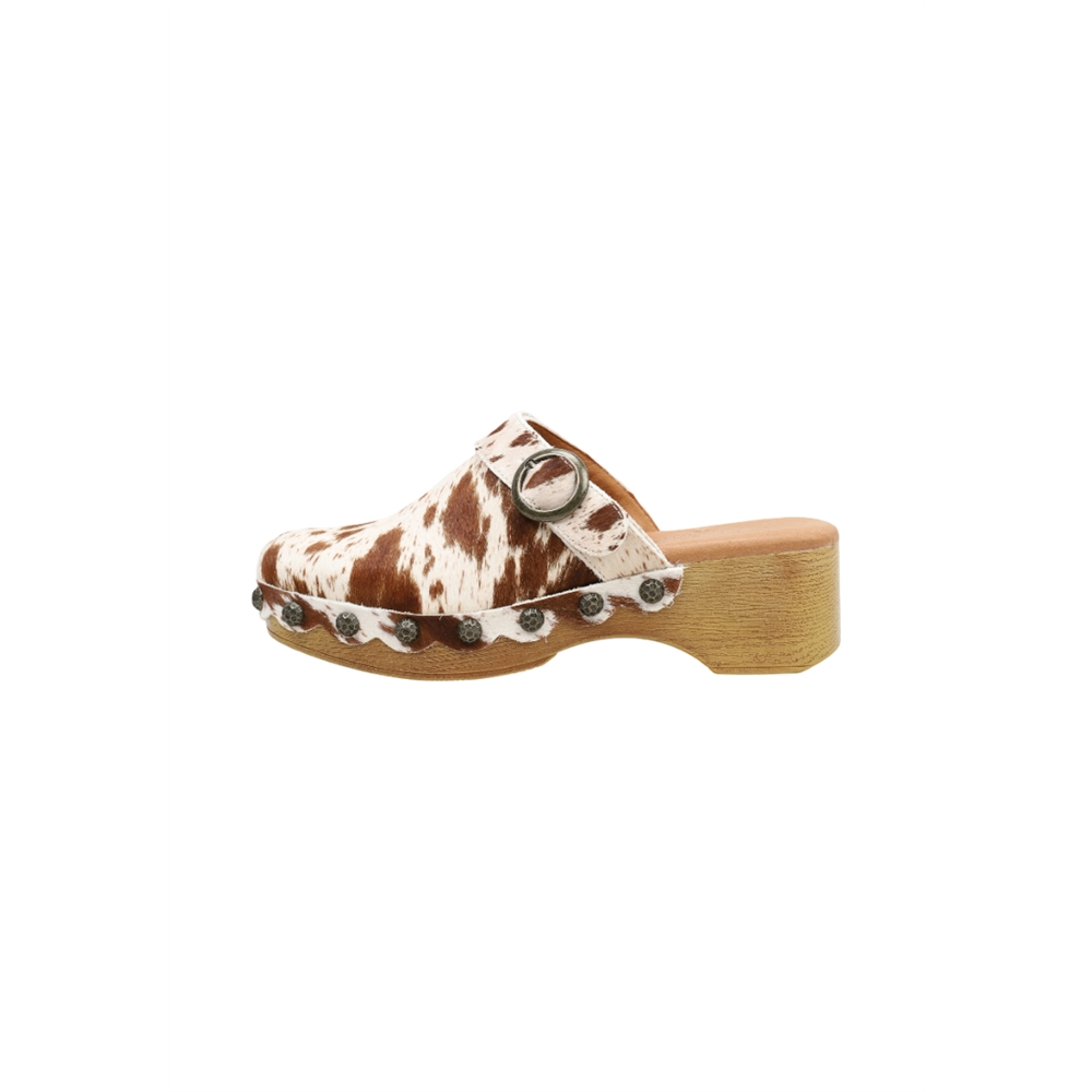MTNG 59634 Zuecos De Tacón Mujer Animal Print