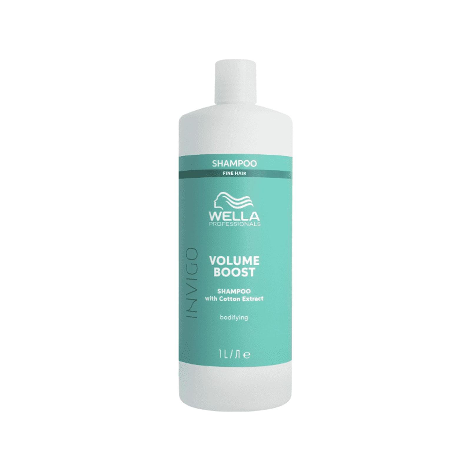 Wella Professionals Invigo Volume Boost. Champú Voluminizador Para Cabello Fino 1000 Ml