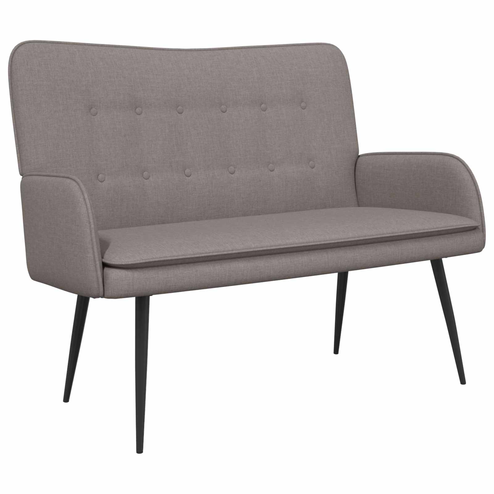 Sofá de 2 Plazas Topo 115 x 61 x 87 cm Tela