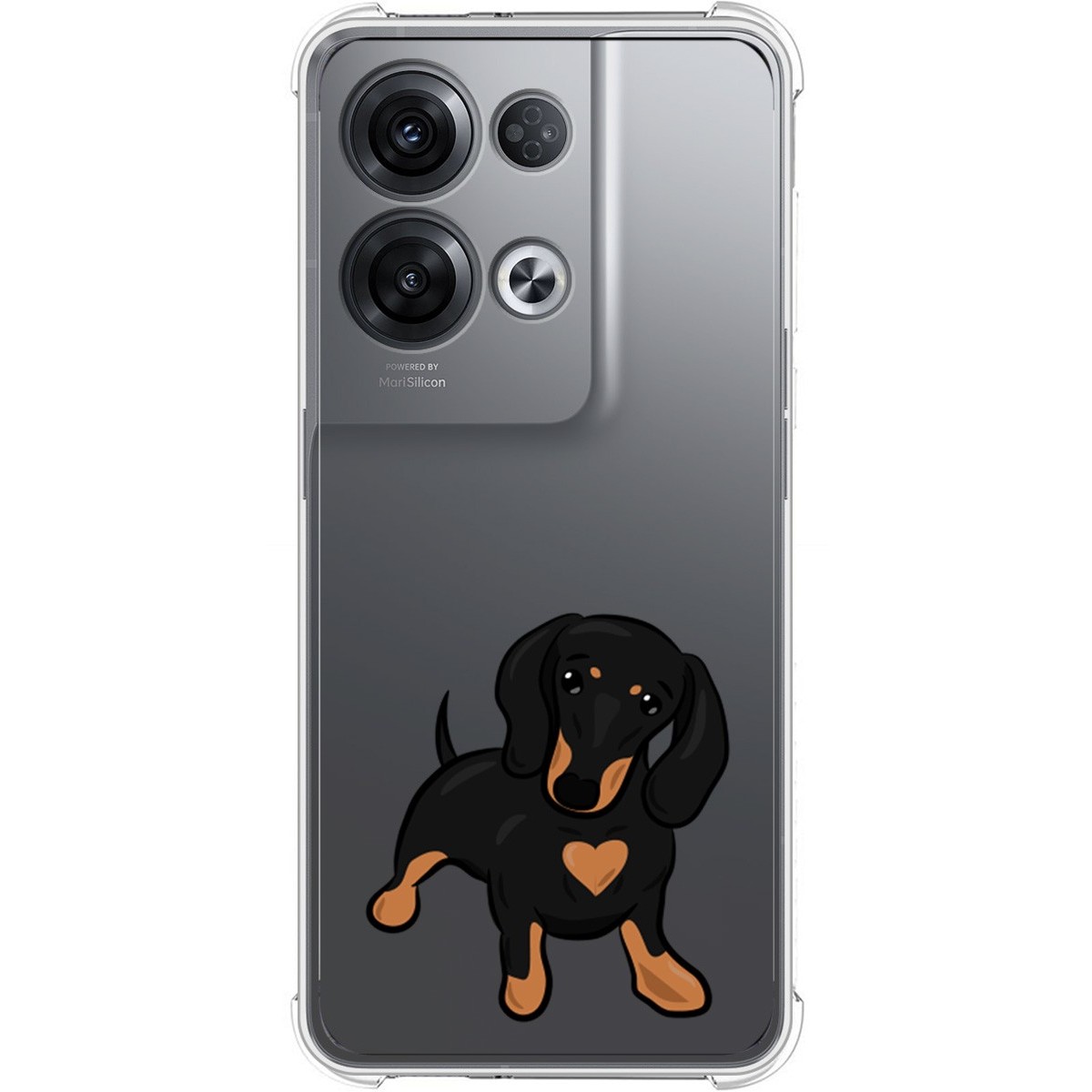 Funda Silicona Antigolpes para Oppo Reno 8 Pro 5G diseño Perros 04 Dibujos