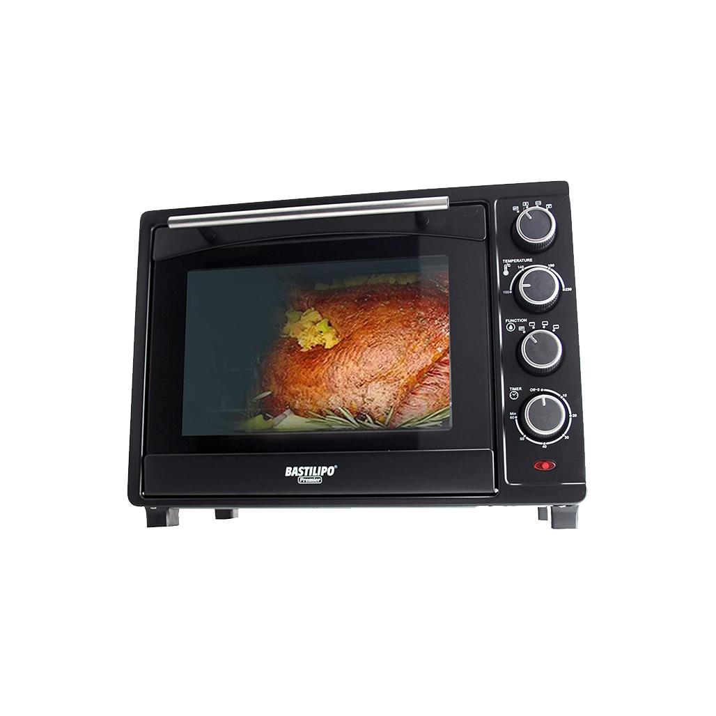SIENA BLACK, horno de sobremesa, 35L, negro, 1600W, conveccion y rustidor
