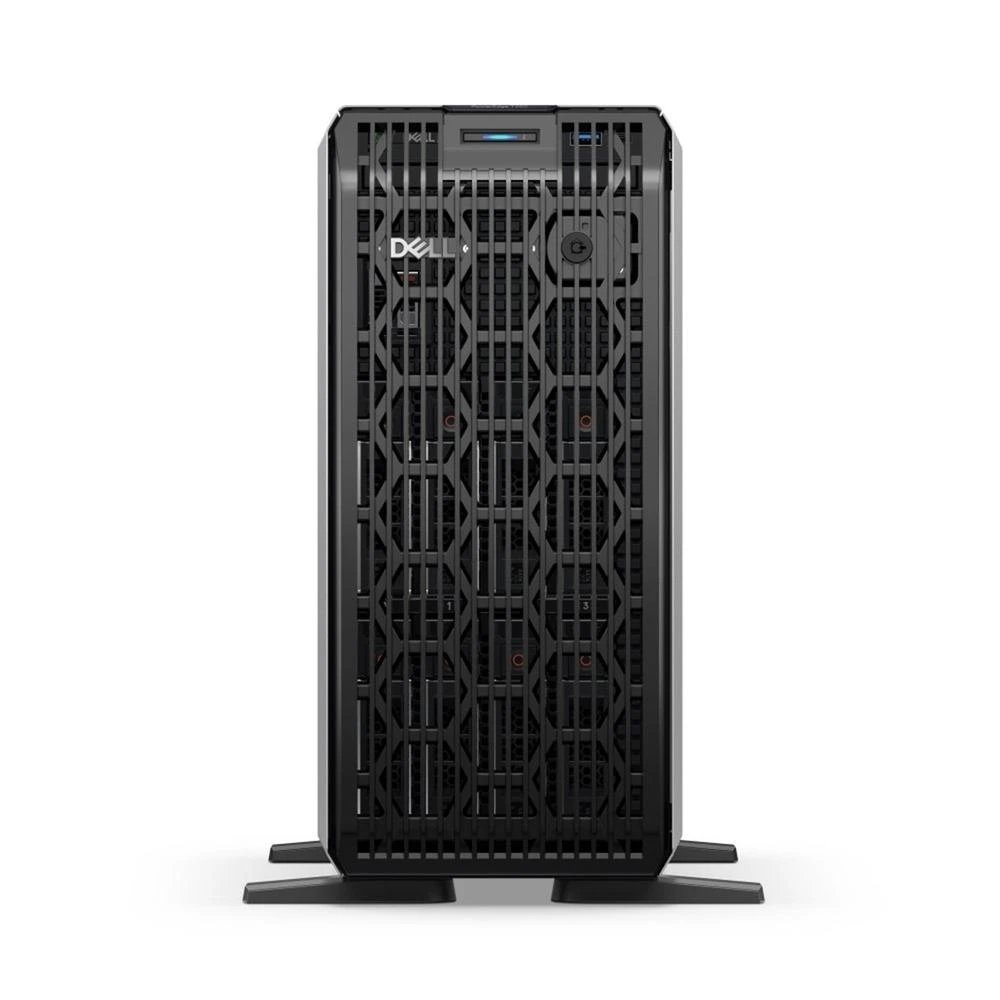 Dell - Servidor PowerEdge T360 con procesador Intel Xeon 6315P de 4 núcleos, 12 MB caché y SSD de 480 GB para entornos empresariales