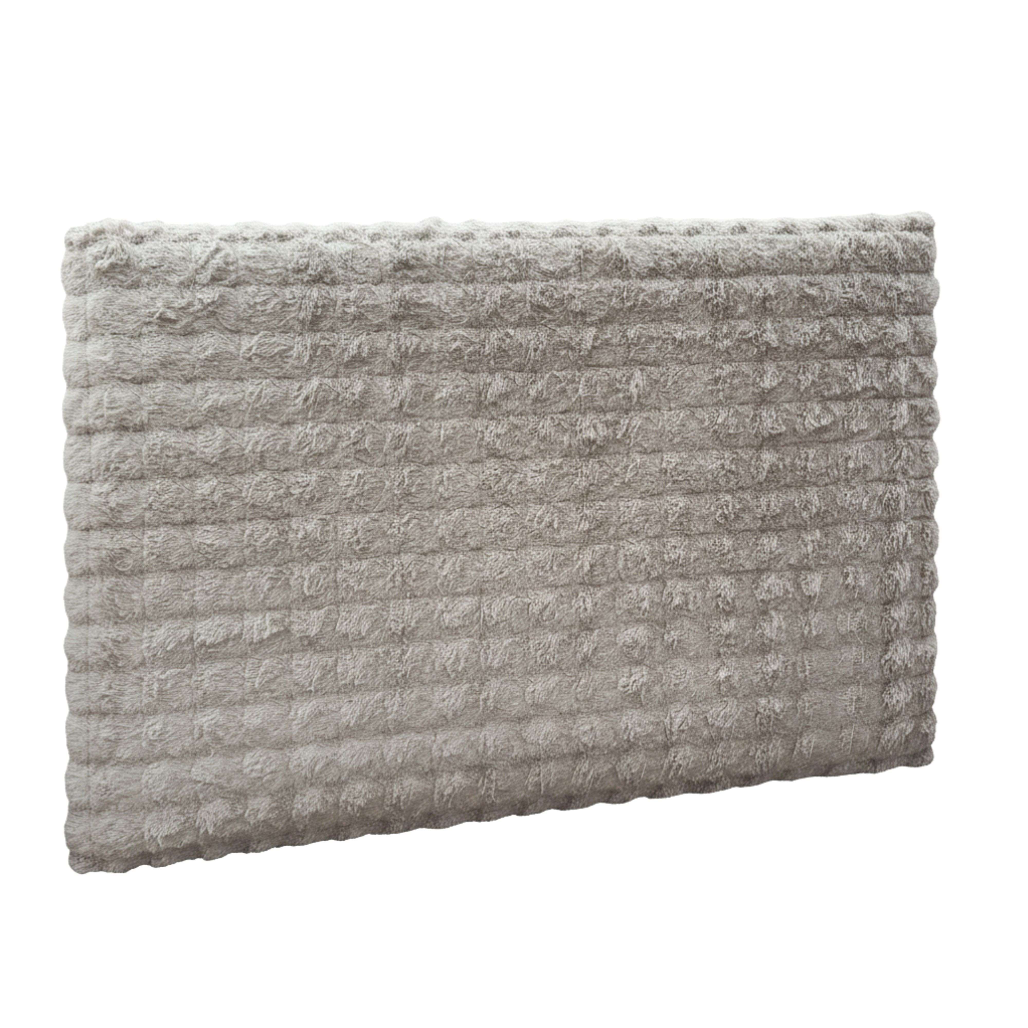 Miroytengo Cabecero de Cama 165 cm Bristol color Beige tapizado no desenfundable material melamina y poliéster 165x120x8 cm