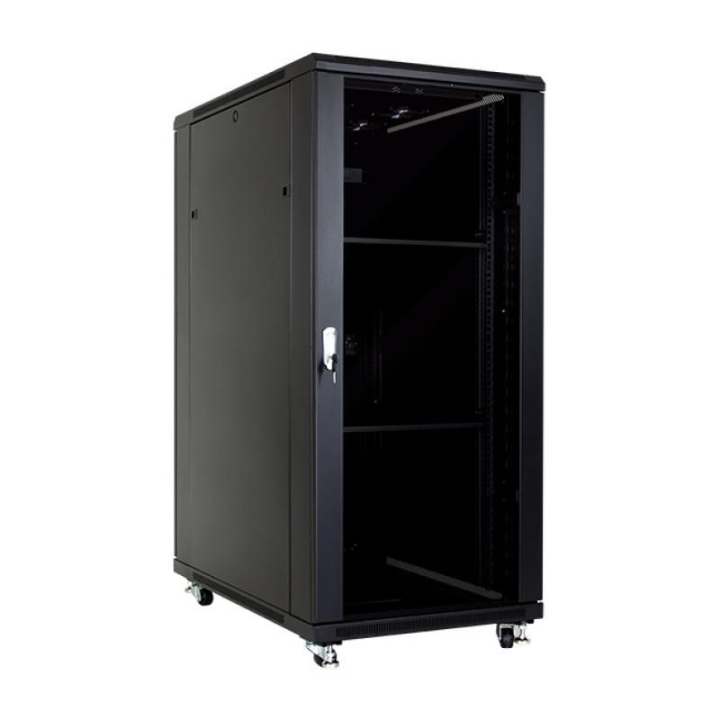 Armario Rack Microconnect 19" 27HU Ancho para Componentes de Ordenador
