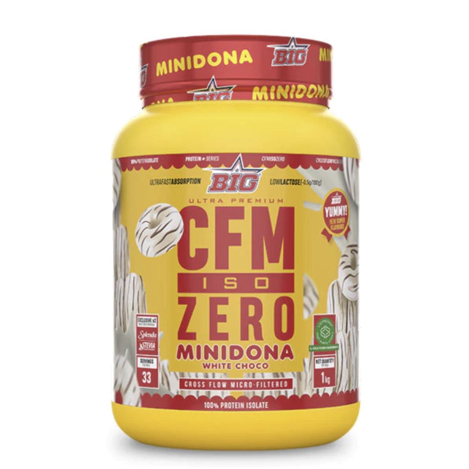 Big - Big CFM ISO ZERO Minidona 1kg  proteina isolada
