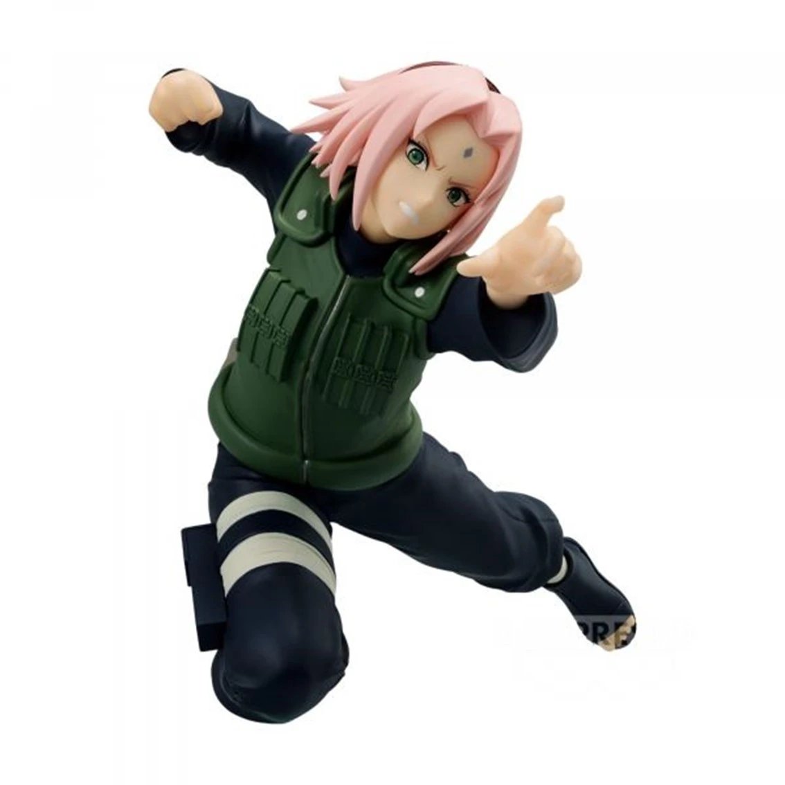 Banpresto - Figura coleccionable Naruto Shippuden Vibration Stars Sakura Haruno de 14 cm para fans del anime, diseño detallado y pose dinámica, empaque original