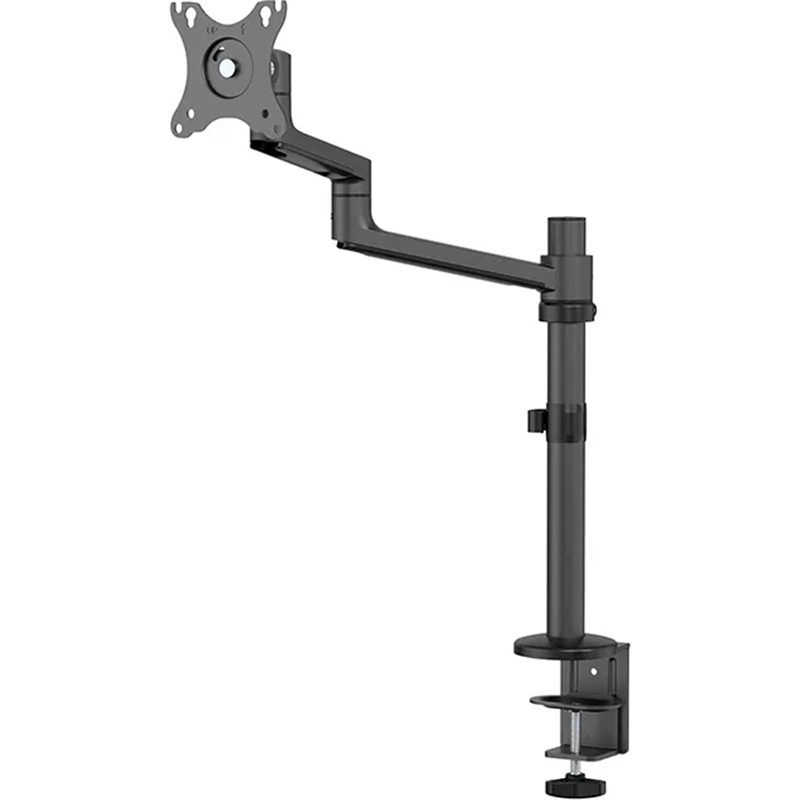 Neomounts DS60-425BL1 Brazo para monitor de 17-27 pulgadas, 0-8 kg, ahorra espacio, negro