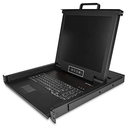 Startech.com consola para armario rack con kvm vga y pantalla de 17 pulgadas - 1u,2 años