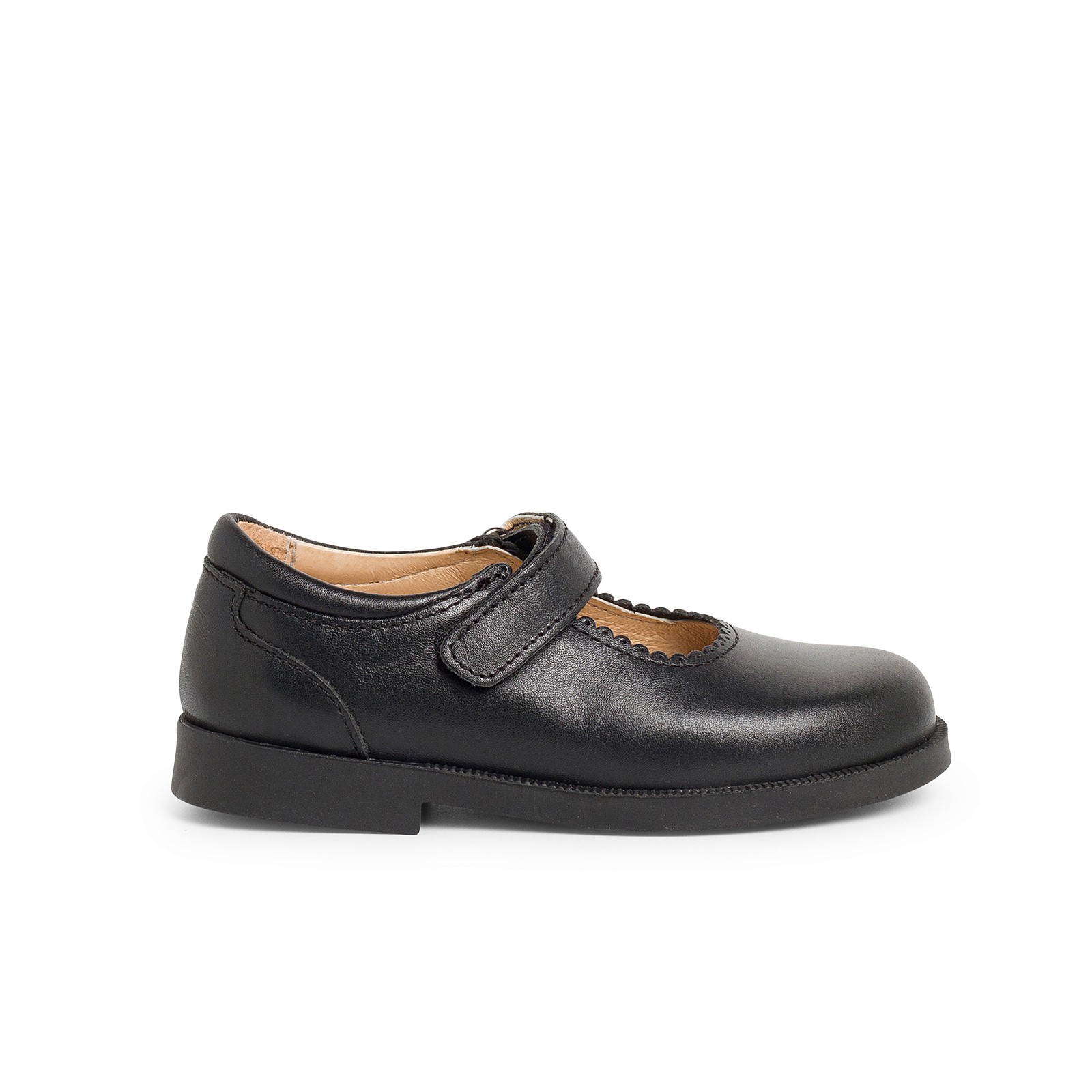 Pisamonas Zapato Colegial Merceditas Niña Cinta Adhesiva
