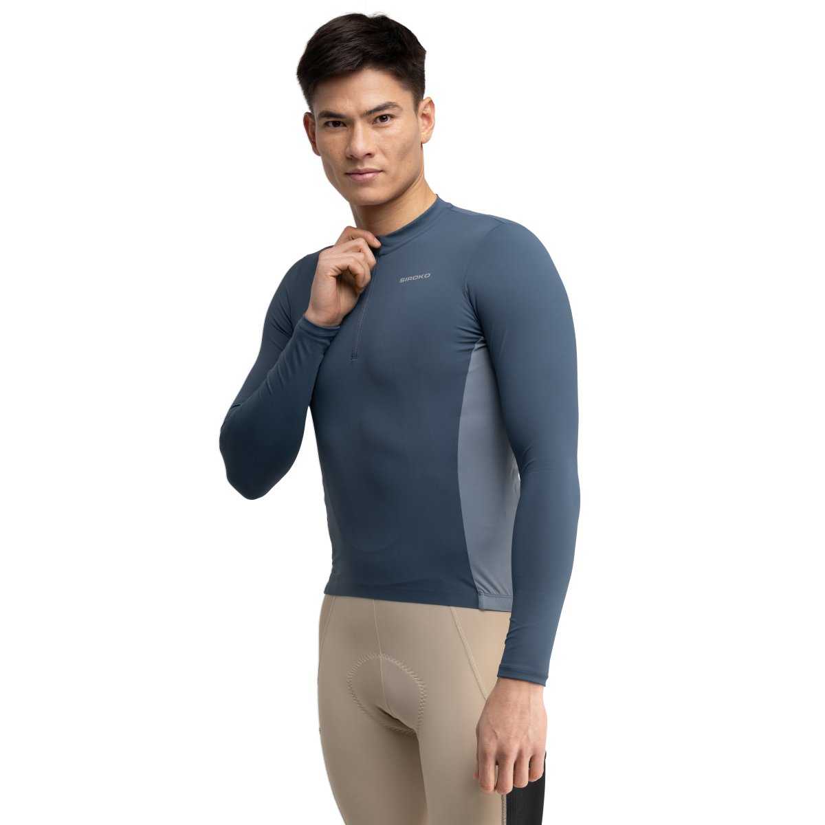 Siroko - Maillot GM3 Manga Larga Especial Gravel Ciclismo para Hombre_