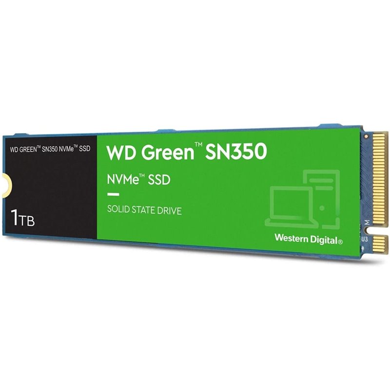 Disco SSD Western Digital WD Green SN350 1TB/ M.2 2280 PCIe