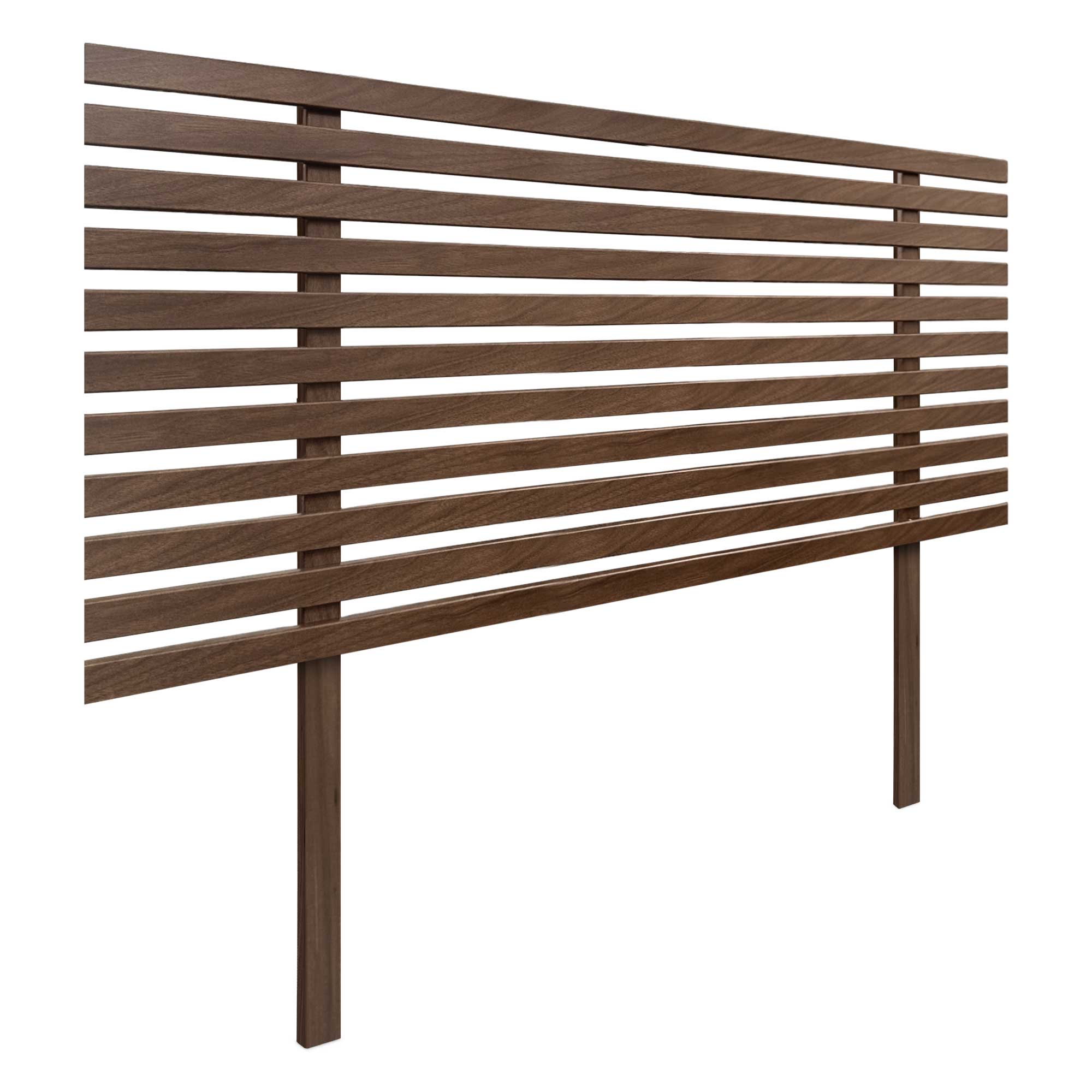 DHOME Cabecero de Madera reciclada DM Estilo Japones con Patas Cama Palets Herrajes incluidos