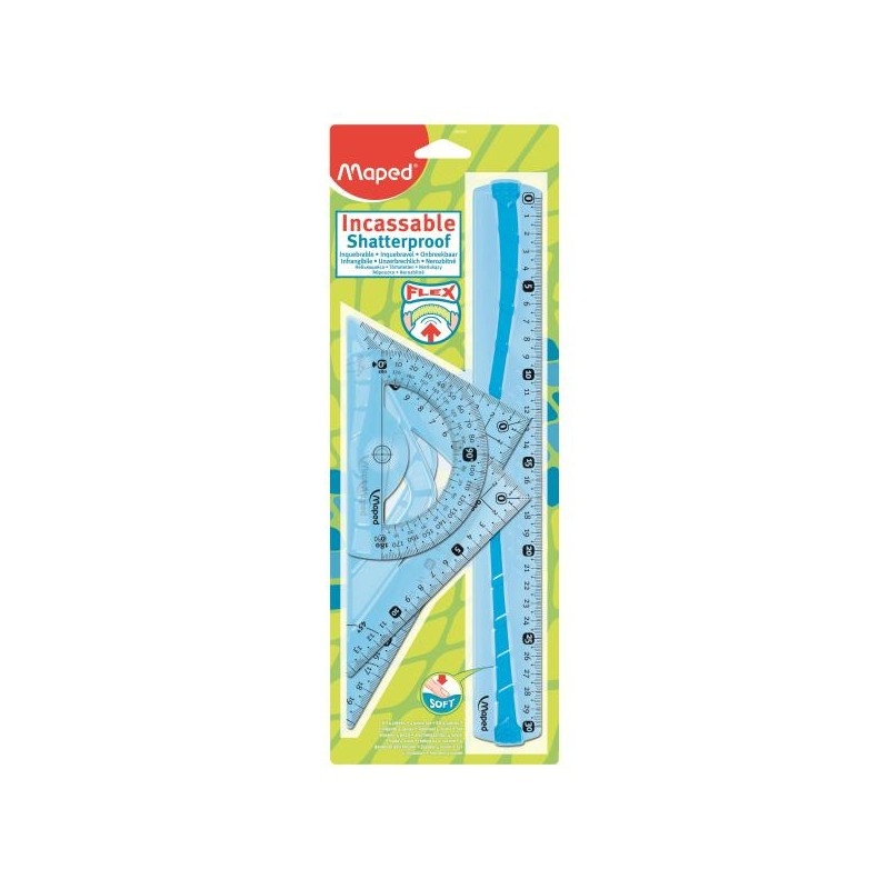 Maped - Flex juego de reglas 4 pieza(s) Plástico 244304