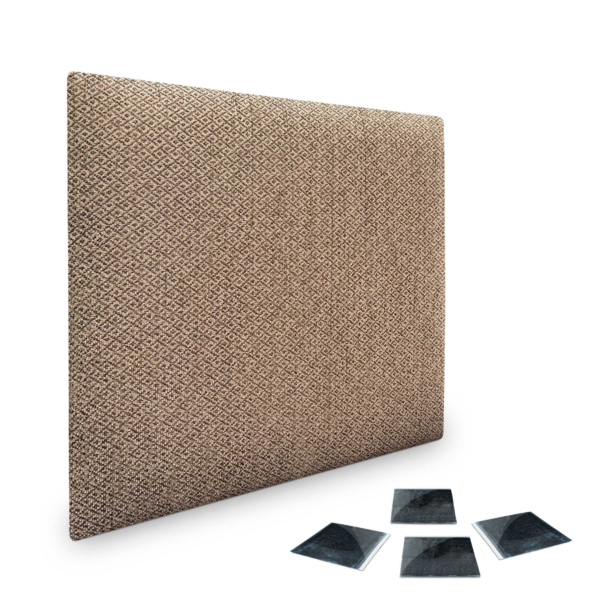 DHOME Juego de Paneles Tapizados en Tejido Serie Luxury Autoadhesivos para Pared Acústicos Absorbentes Protección Segunda Gama de Colores