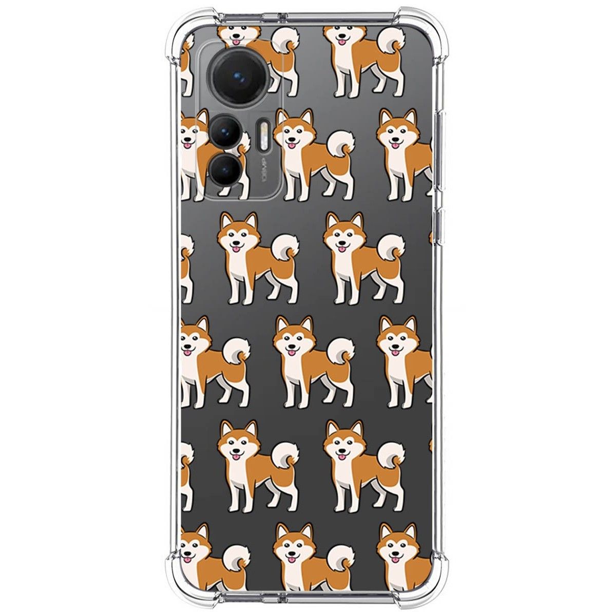 Funda Silicona Antigolpes para Xiaomi 12 Lite 5G diseño Perros 08 Dibujos