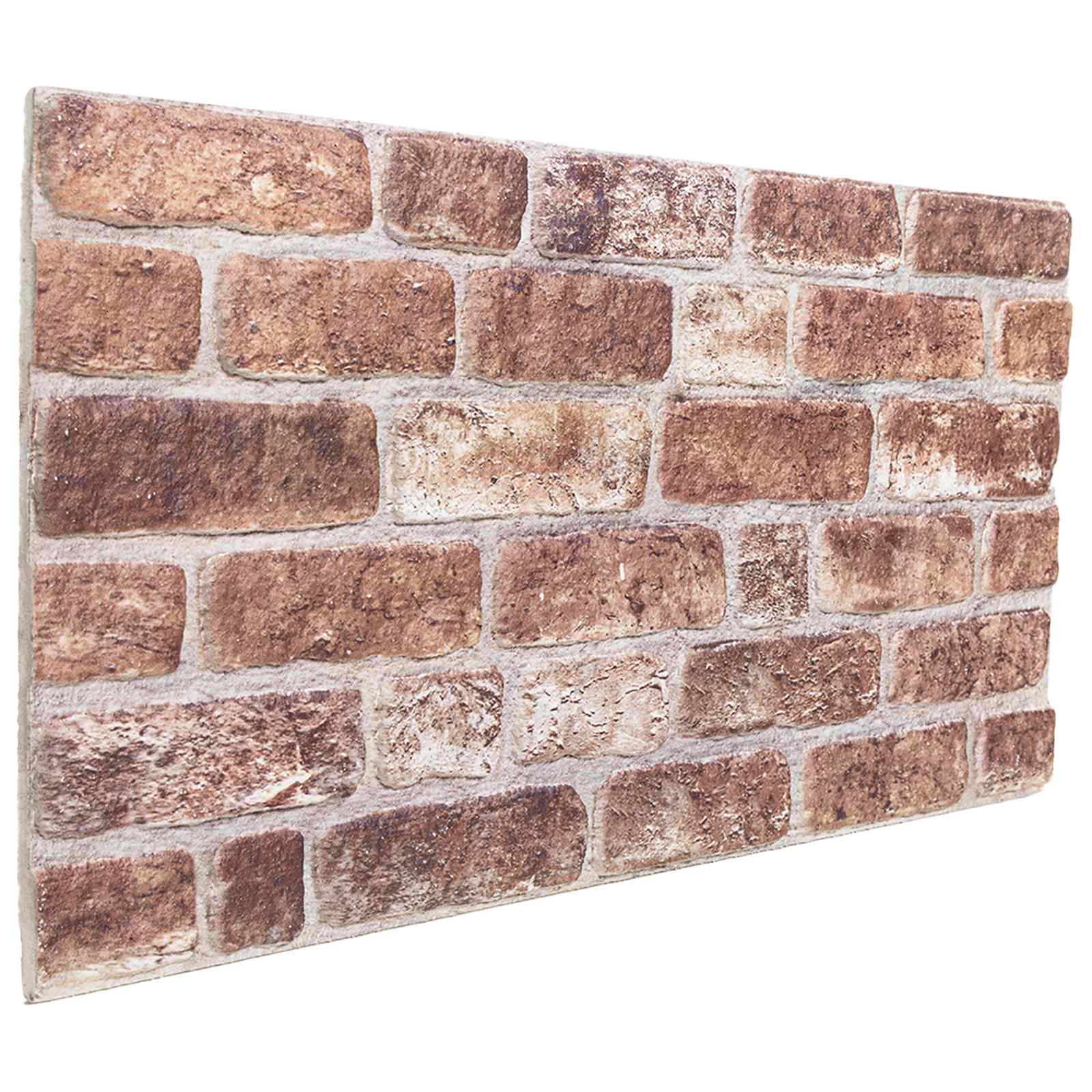vidaXL Paneles de pared 10 pcs 100 x 50 cm Espuma EPS Multicolor
