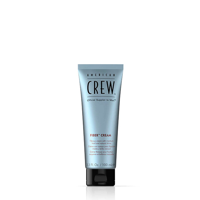 Crema de peinado American Crew Fiber para hombre, fijación media - 100ml