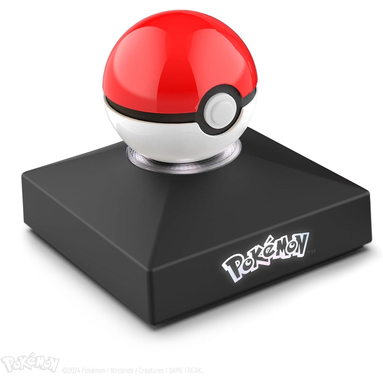 Poké Ball Pokémon Mini Réplica Electrónica Oficial con Luz y Sensor