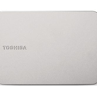 Disco duro Toshiba Canvio Flex de 2,5" y 1 TB, especial, color plata cálido