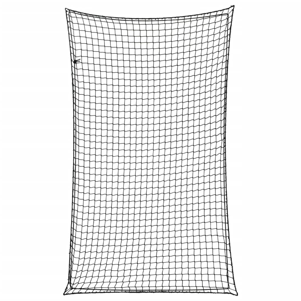 vidaXL Red de remolque con cuerda elástica PP 5x3 m red de carga Color Blanco,  Negro,  Verde y mas