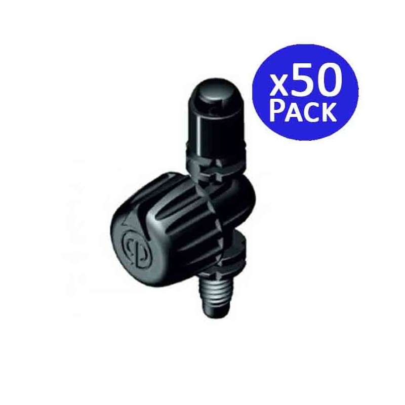 Suinga Pack 50 Microdifusor de Riego 360º Alcance 0-3m |Difusor de Riego Jardin | Aspersor de Jardin