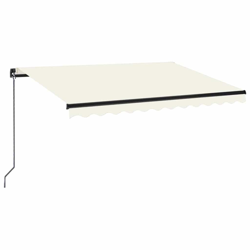 vidaXL Toldo Retráctil Poliéster y Acero 350 x 250 cm Multicolor