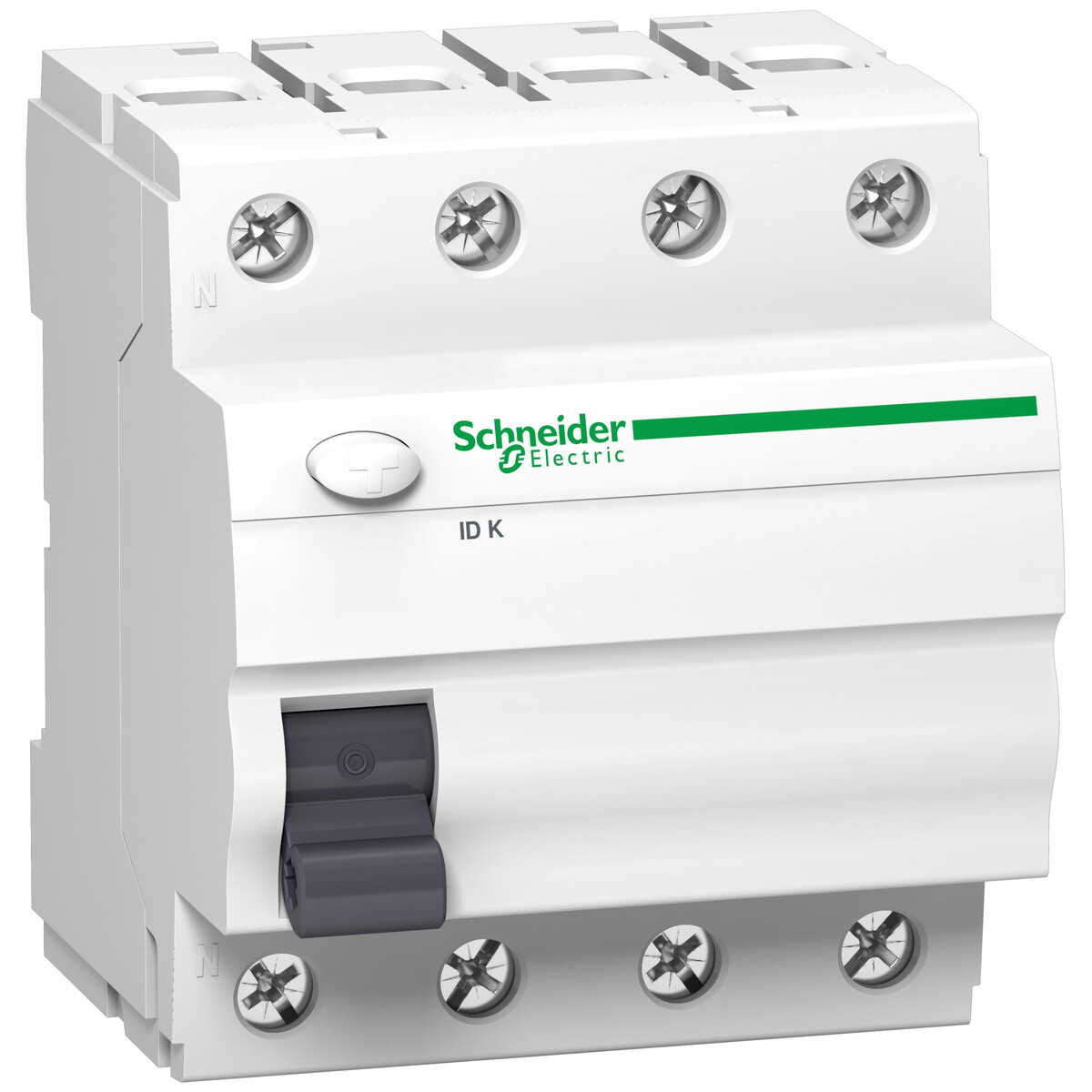 Disyuntor diferencial de tipo CA IDK-40-4-300-AC, 40 A, 4 polos, 300 mA
