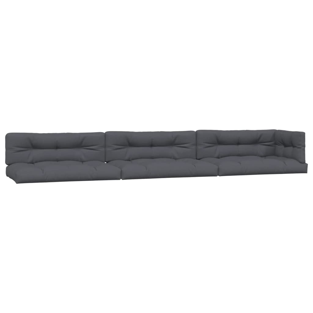 Vidaxl Cojines para Palés 7 Piezas Color Antracita, Gris, Beige