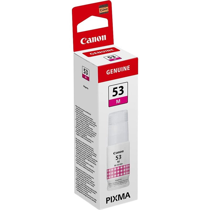 Recambio de tinta original Canon GI-53 Magenta