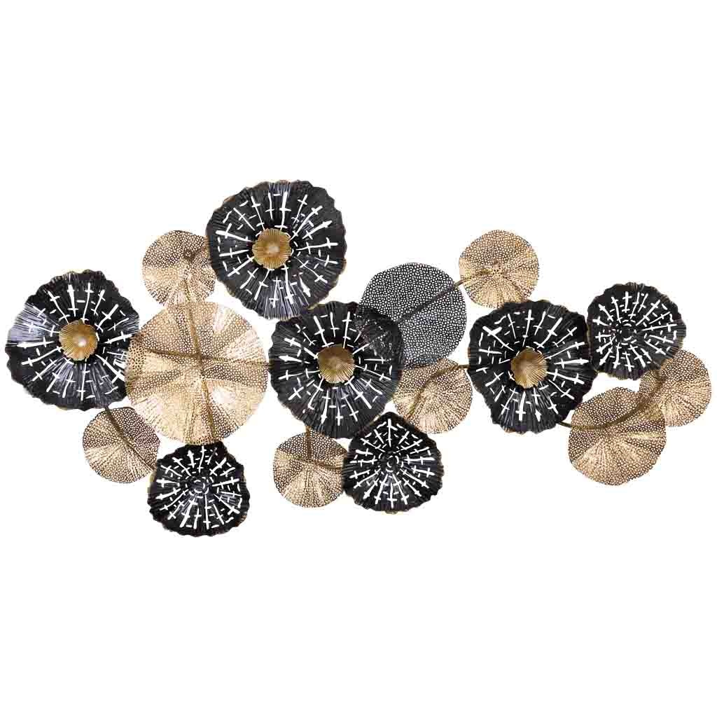 Wonderlust Deco - Mural decorativo de pared de metal 134,6x68,6x8,9 Multicolor 134.6x68.6x8.9h cm
